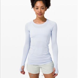 🌻 Lululemon Swiftly Tech Long Sleeve Crew White